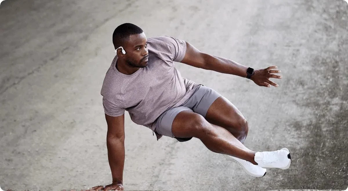 Shokz Open Move Blanc Écouteurs Bluetooth