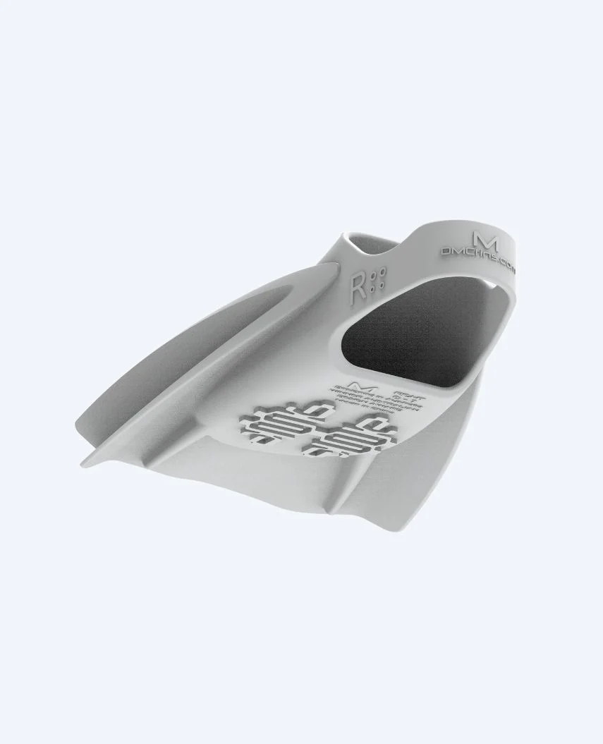 Speedo svømmefødder - DMC Elite - Hvid/rød
