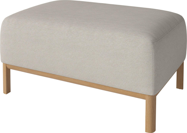 Bolia Caro poef small lichtgrijs