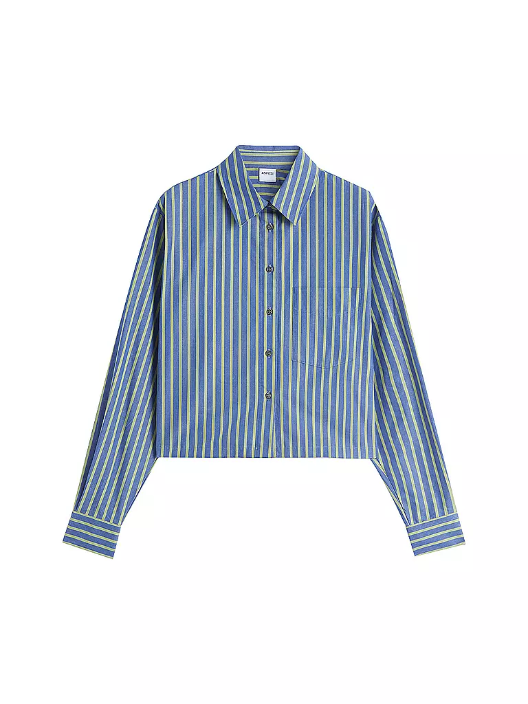 ASPESI Bluse CAMICIA blau