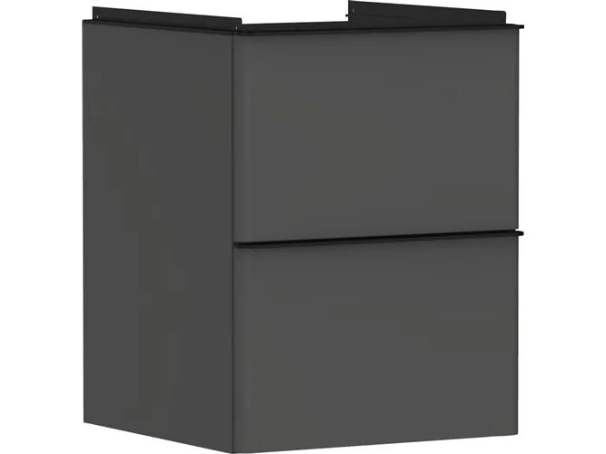 hansGrohe Xelu Q vaskeskab 480/475 2sk, mat diamantgrå