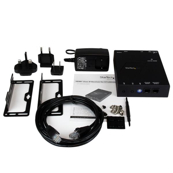 StarTech.com Récepteur HDMI sur IP Gigabit Ethernet pour ST12MHDLAN - 1080p