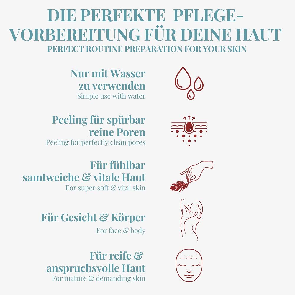 Carenesse NATURAL PEELING VISKOSE Peelinghandschuh