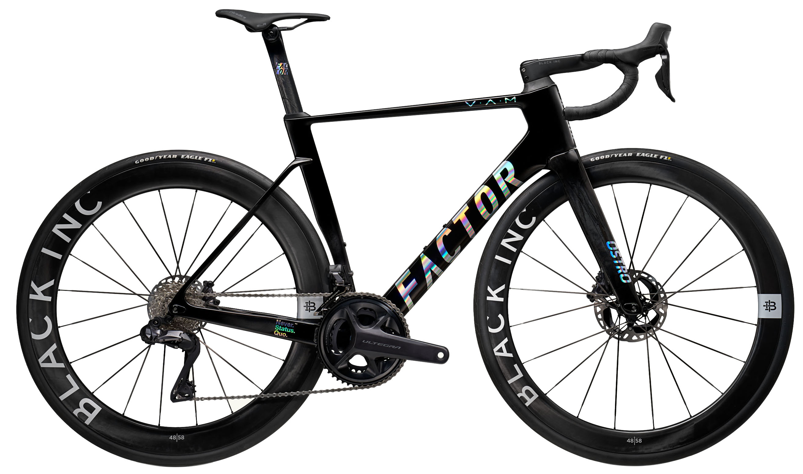OSTRO VAM Ultegra DI2 Black/Chrome