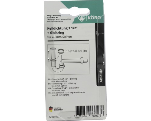Wigafdichting 1 1/2