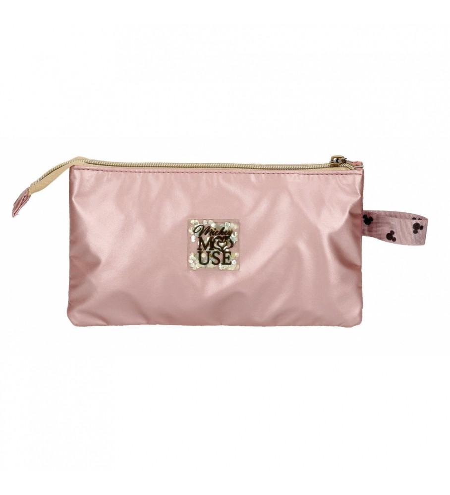 Bolsa Joumma Estuche Mickey Rosa -22x12x5cm-