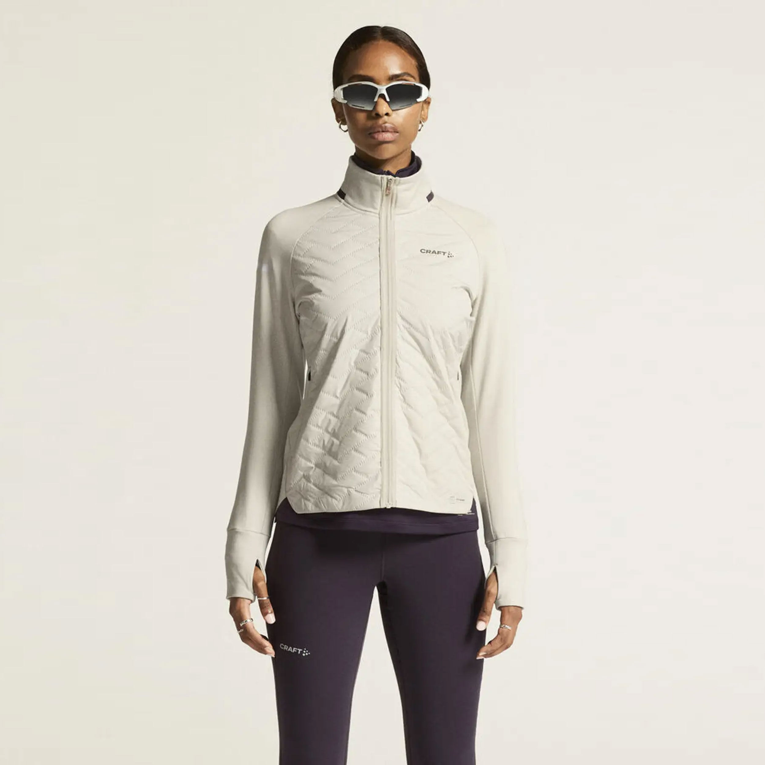 Craft ADV SUBZ3 Veste Running Femmes - Crème