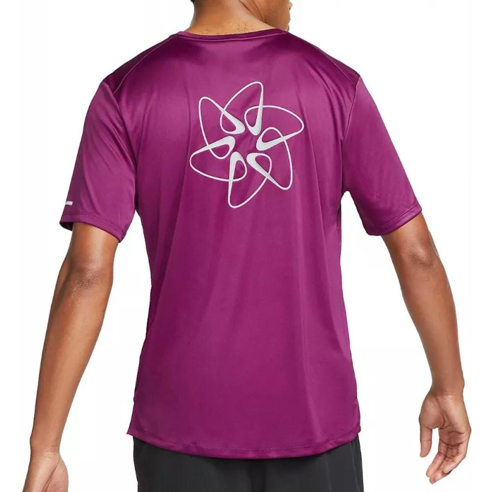 Nike T-shirt Violet Homme Nike Miler