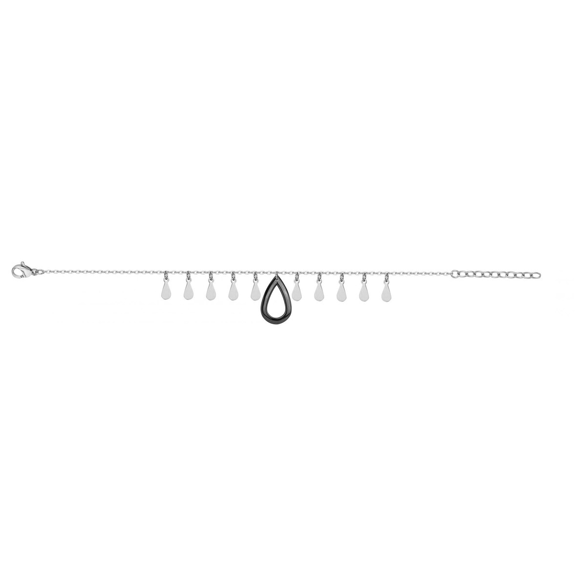 Bracelet souple mono-motif en Acier 316L