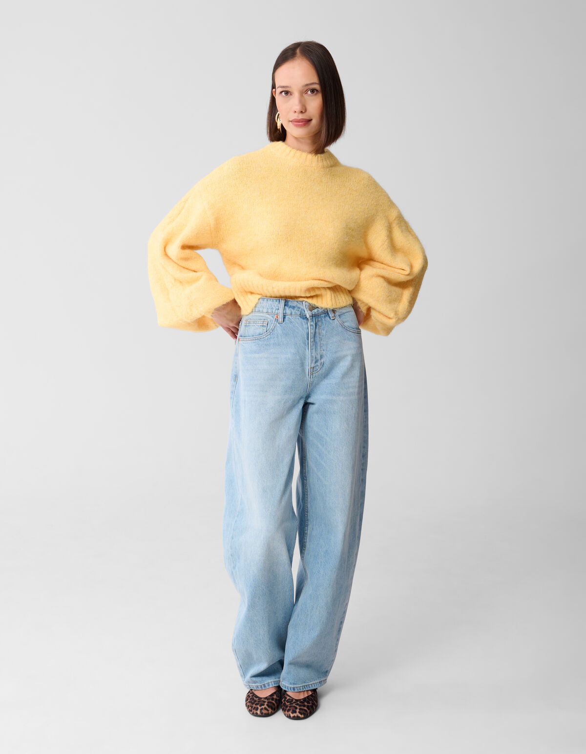 Baggy Fit Jeans Lichtblauw