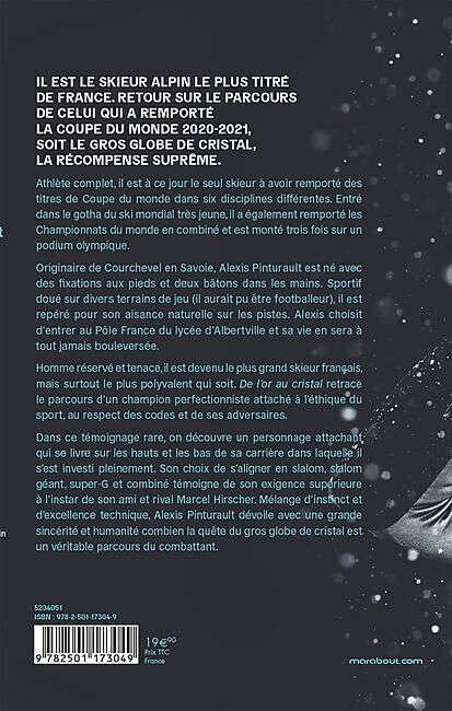 HACHETTE - ALEXIS PINTURAULT DE L OR AU CRISTAL
