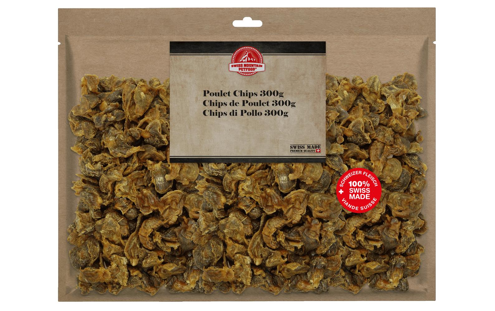 Kauartikel Poulet Chips, 300 gBelohnungssnack