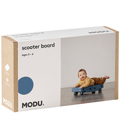 MODU Rullebr?t - 5 Dele - Deep Blue/Sky Blue