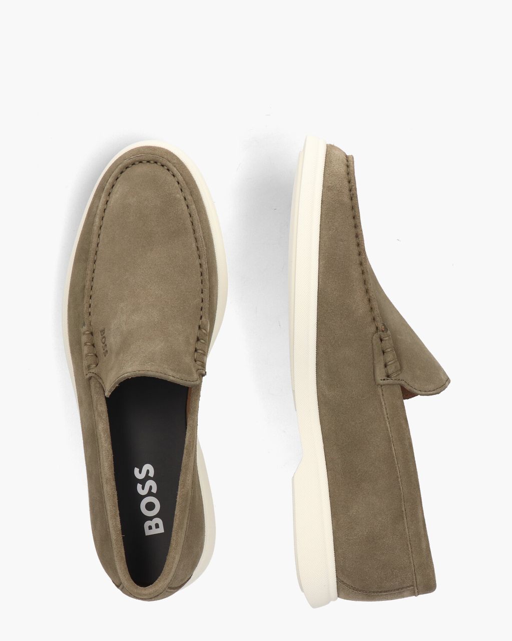 Boss Sienne Groen Herenloafers