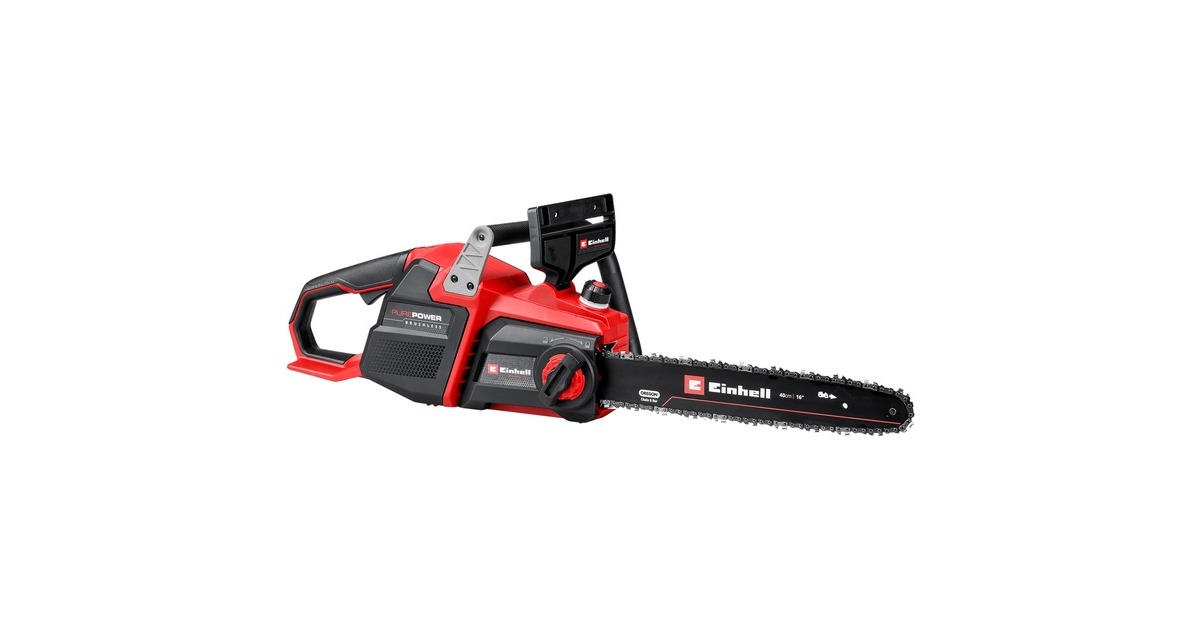 EINHELLGP-LC 36/40 Li BL-Solo PROFESSIONAL Accu Kettingzaag  (Rood/zwart, Accu en oplader niet inbegrepen)