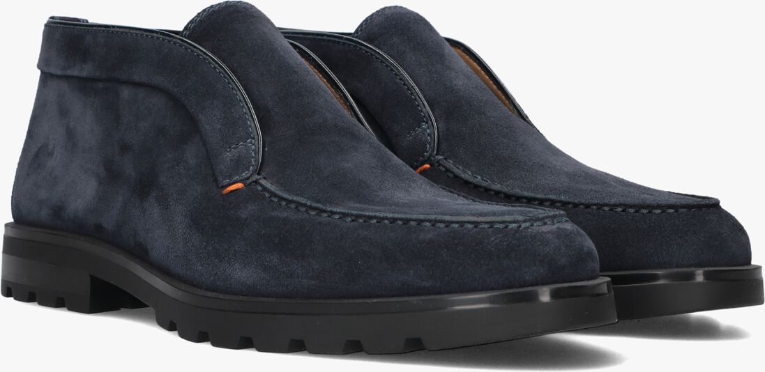 blauwe santoni instappers detroit 17823 gz