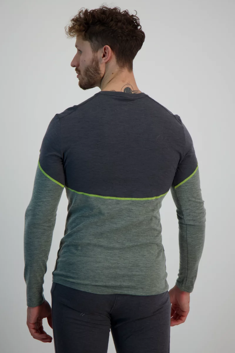 Odlo Revelstoke Performance Wool 150 Warm Herren Thermo Longsleeve