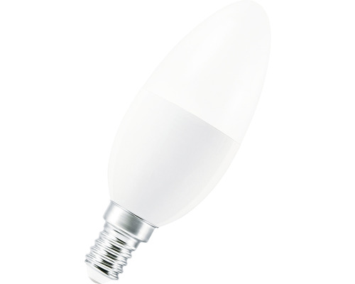 Ledvance Smart WIFI LED kaarslampen, dimbaar, B40 E14/5W (40W), mat, 470 lm, 2700 K, warm wit