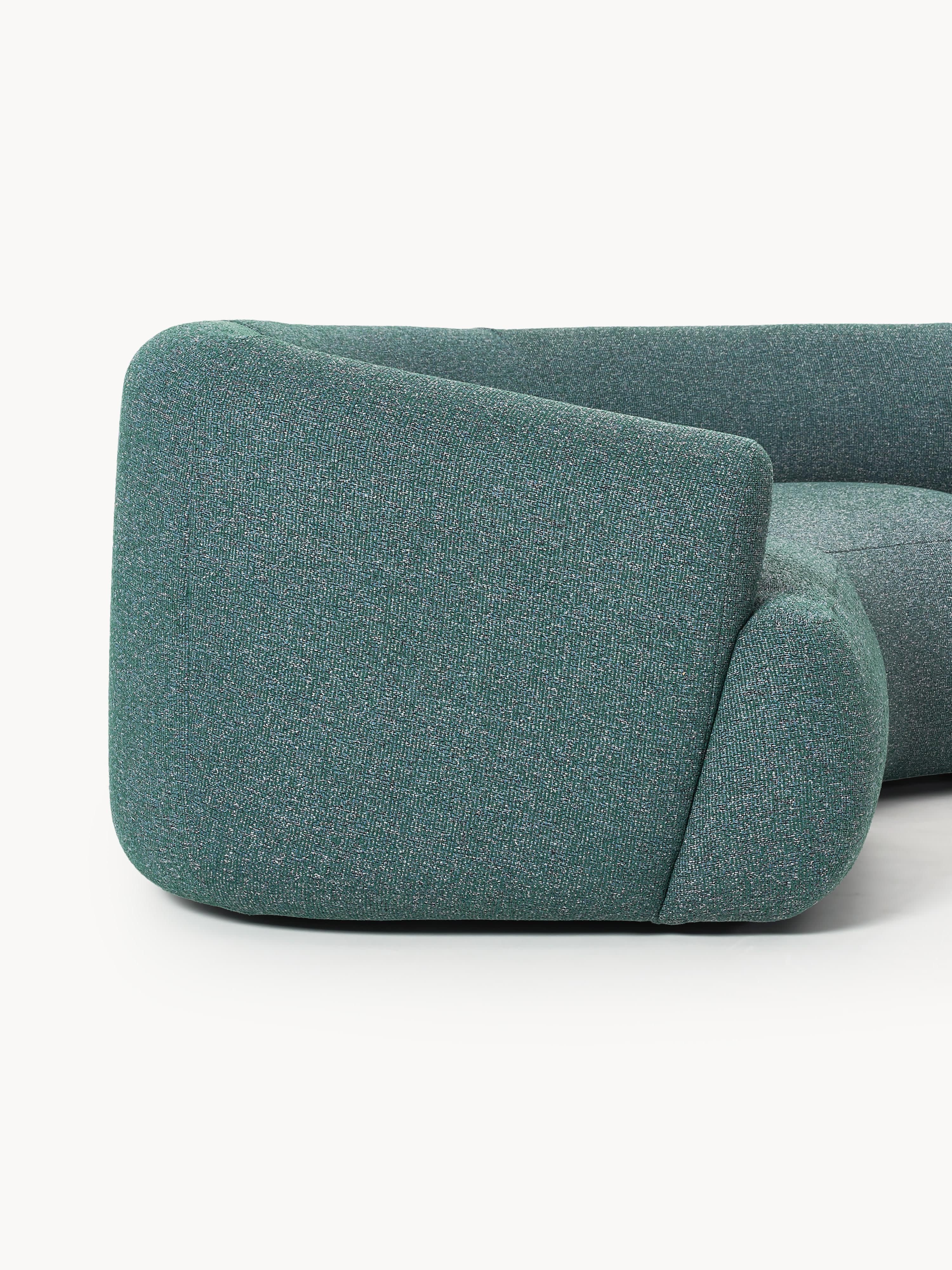 Modulaire XL bouclé U-bank Sofia