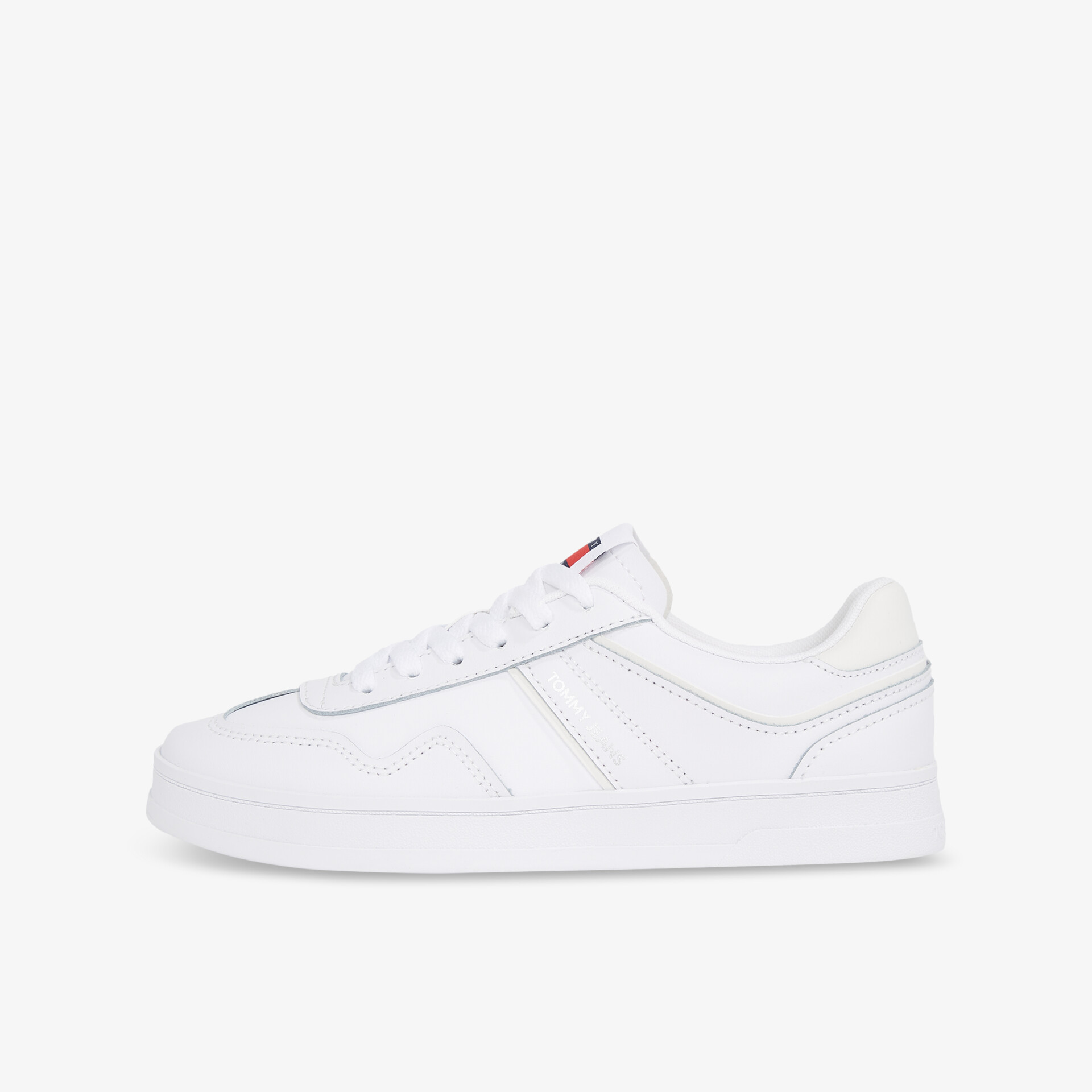 TOMMY JEANS Damen Sneaker Low weiß