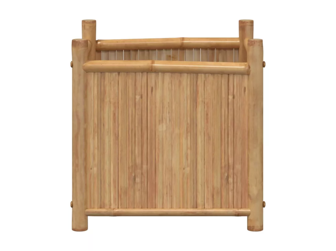 Jardinière bac lit surélevé bambou marron 40 x 40 x 40 cm 02_0037549