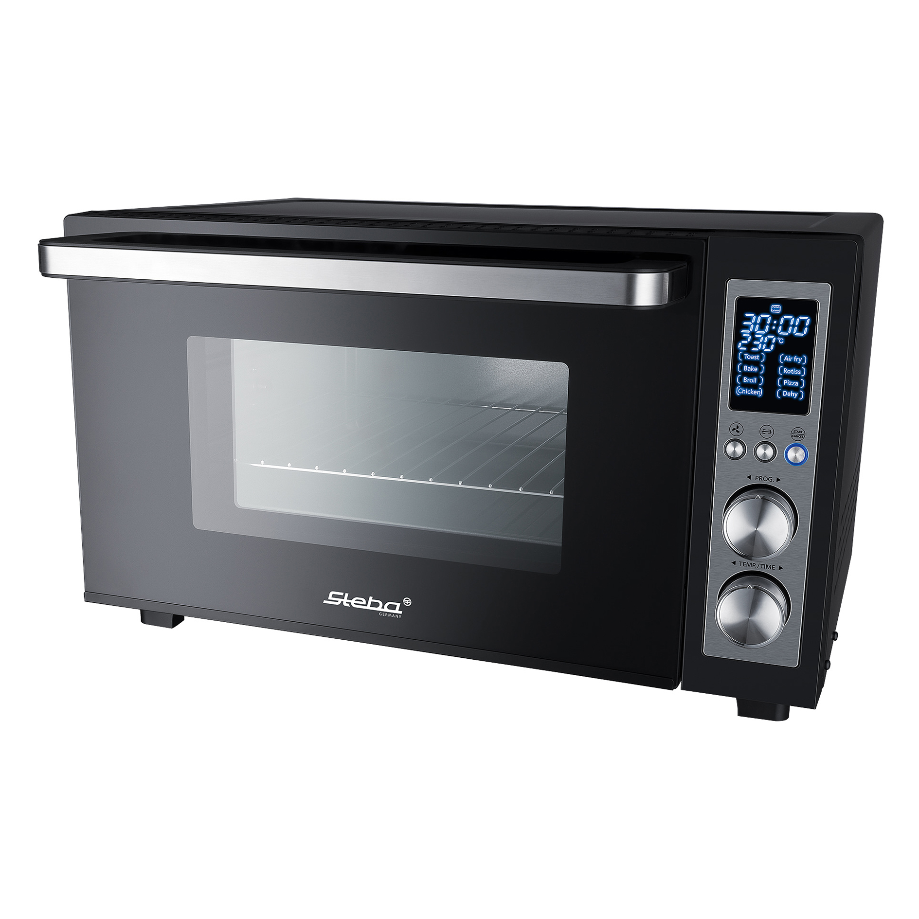 STEBA Digitaler Air Fry Grillbackofen KB E300 - schwarz - 1500 Watt