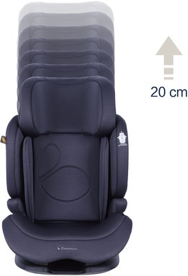 Beemoo Recline i-Size Beltestol, Anthracite