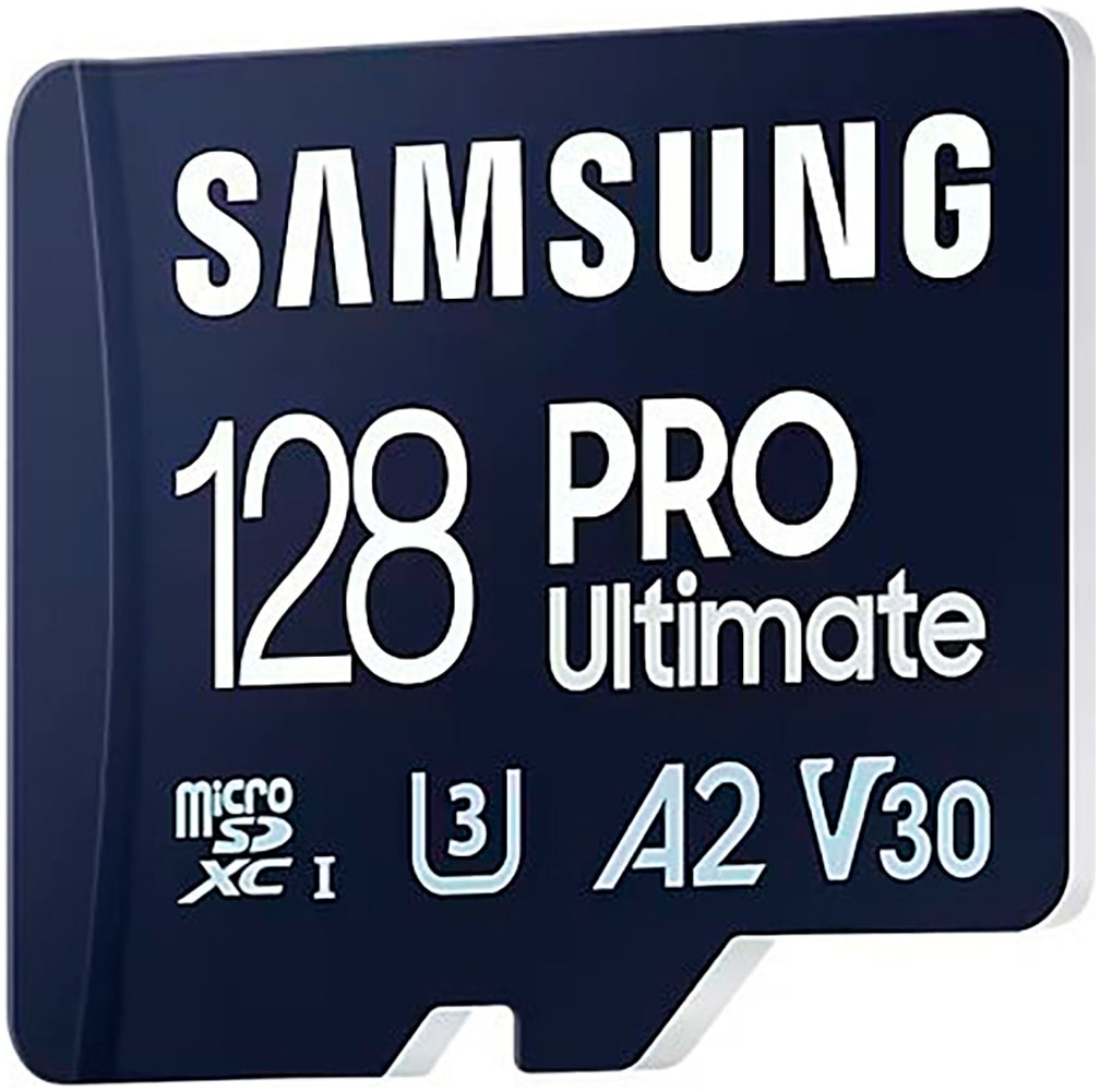 Samsung Speicherkarte »Pro Ultimate« (128 GB Video Speed Class 30 (V30)/UHS Speed Class 3 (U3) 200 MB/s Lesegeschwindigkeit)