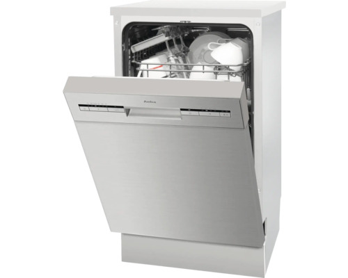 Amica EGSPU 500 911 E semi-geïntegreerde vaatwasser, 45 x 87 x 58 cm, voor 10 couverts, 9 l inhoud, 44 dB(A)