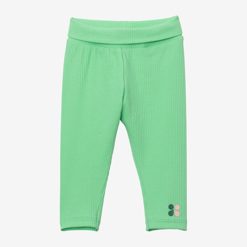 Leggings bébé côtelé vert Catimini Vert