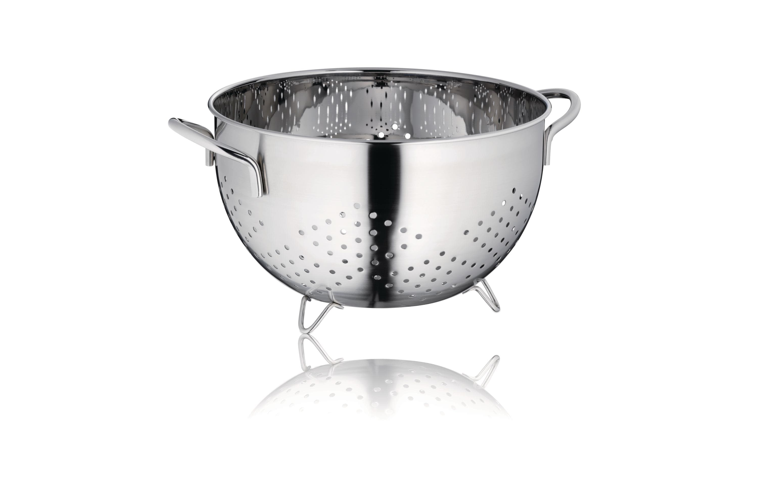Abtropfsieb Athos 24 cm, SilberKüchensieb aus Edelstahl