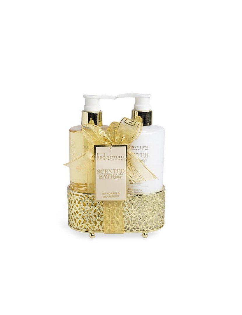 Golden Scented Bath Set