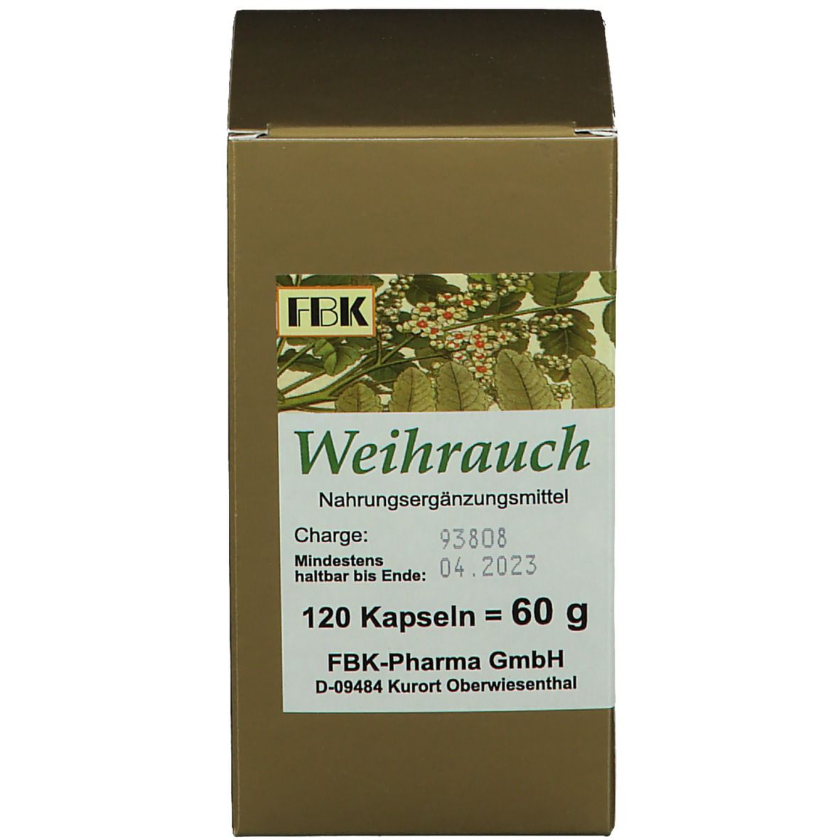 FBK Weihrauch Kapseln