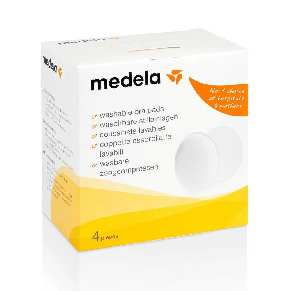 Medela vaskbare ammeindlæg - 4 stk
