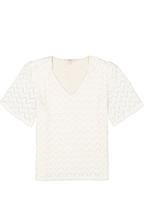 Garcia ecru dames t-shirt