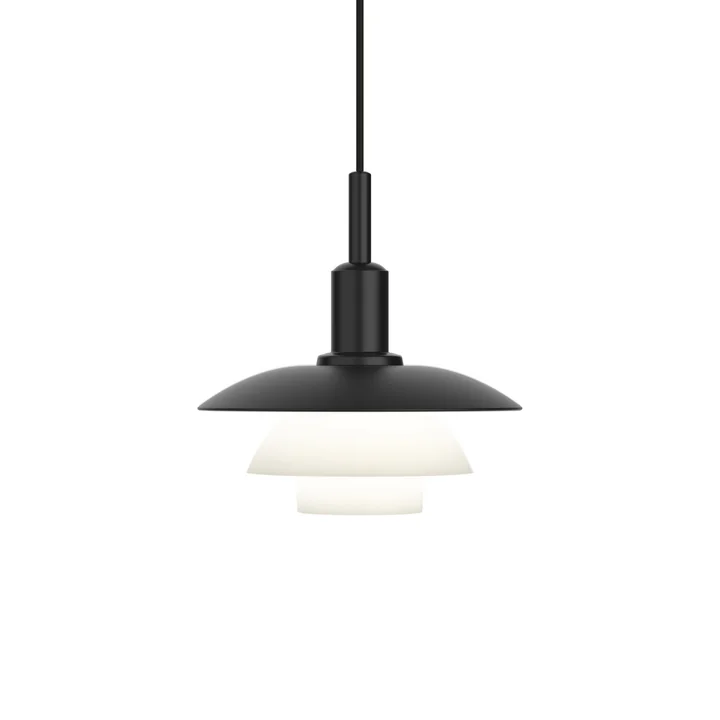 Louis Poulsen - PH 3/3 Pendelleuchte, Aluminium schwarz