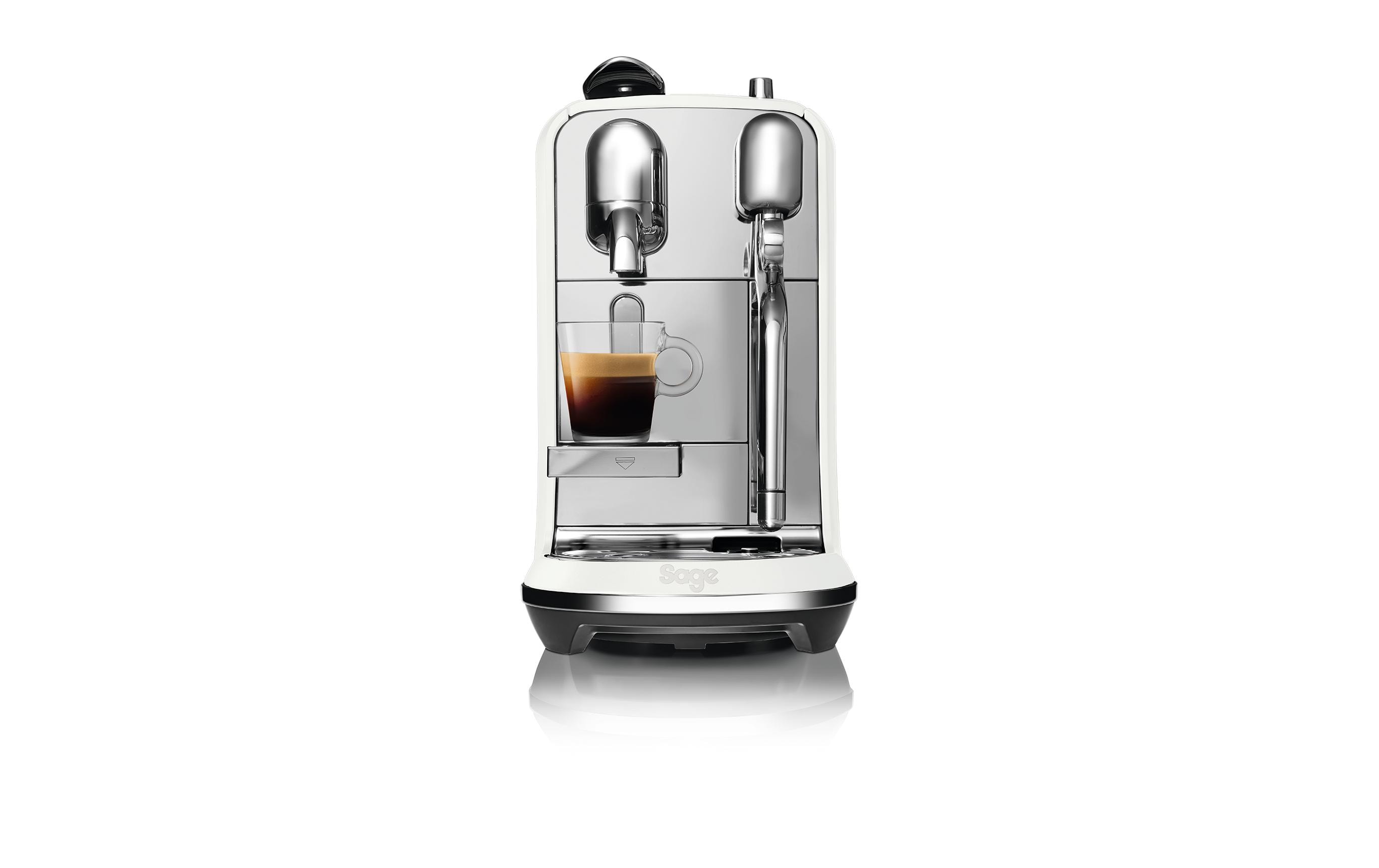 Kaffeemaschine Nespresso Creatista Plus SNE800SST Weiss<br>Mit der Creatista Plus werden Sie Ihr eigener Barista