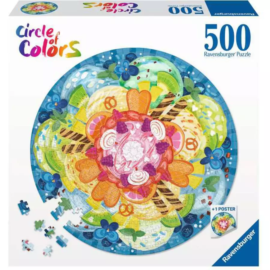 Ravensburger Circle of Colors Ice Cream bunt