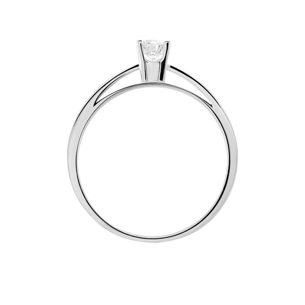 Bague Solitaire Celina Or Blanc Diamant