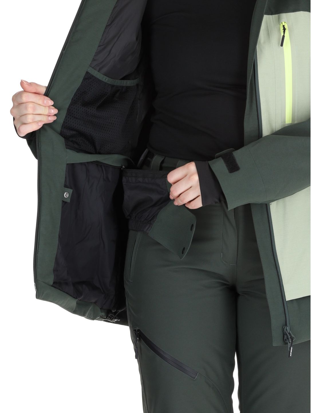 Curran ski-jas dames