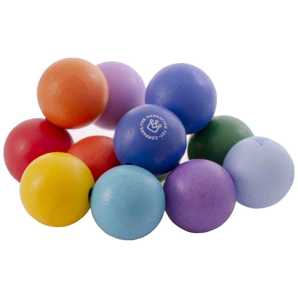 Manhattan ToyManhattan Toy   Skwisch Classic Baby Beads Greifling