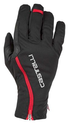 Gants Hiver Castelli Spettacolo RoS Noir Rouge