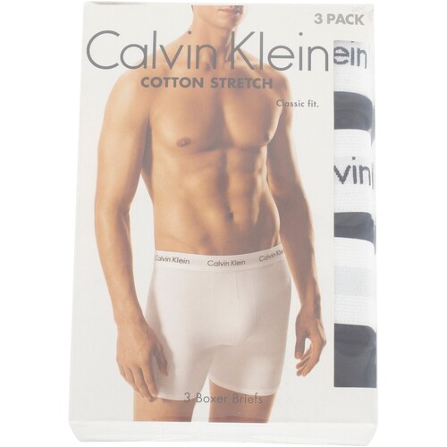 Calvin Klein Jeans - Pack De 3 Calzoncillos De Algodón Elásticos Negro