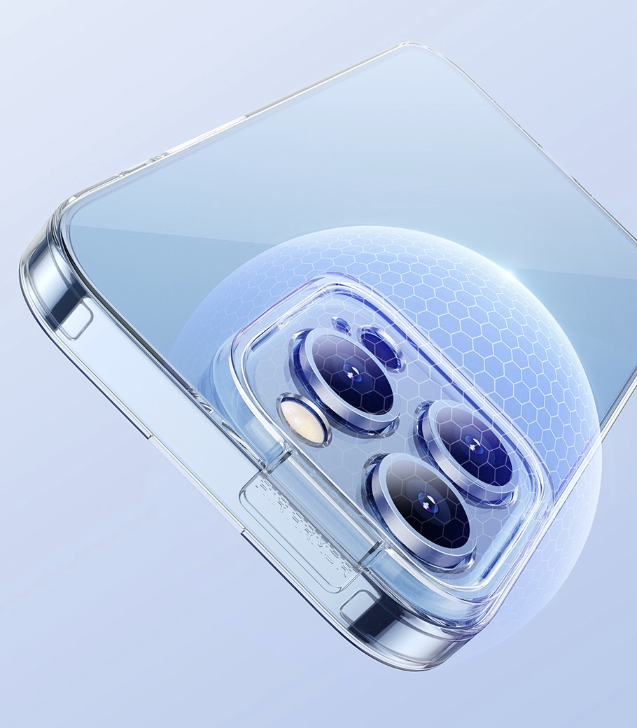 iPhone 14 Pro Max Simple Case Gummi Hülle - Transparent