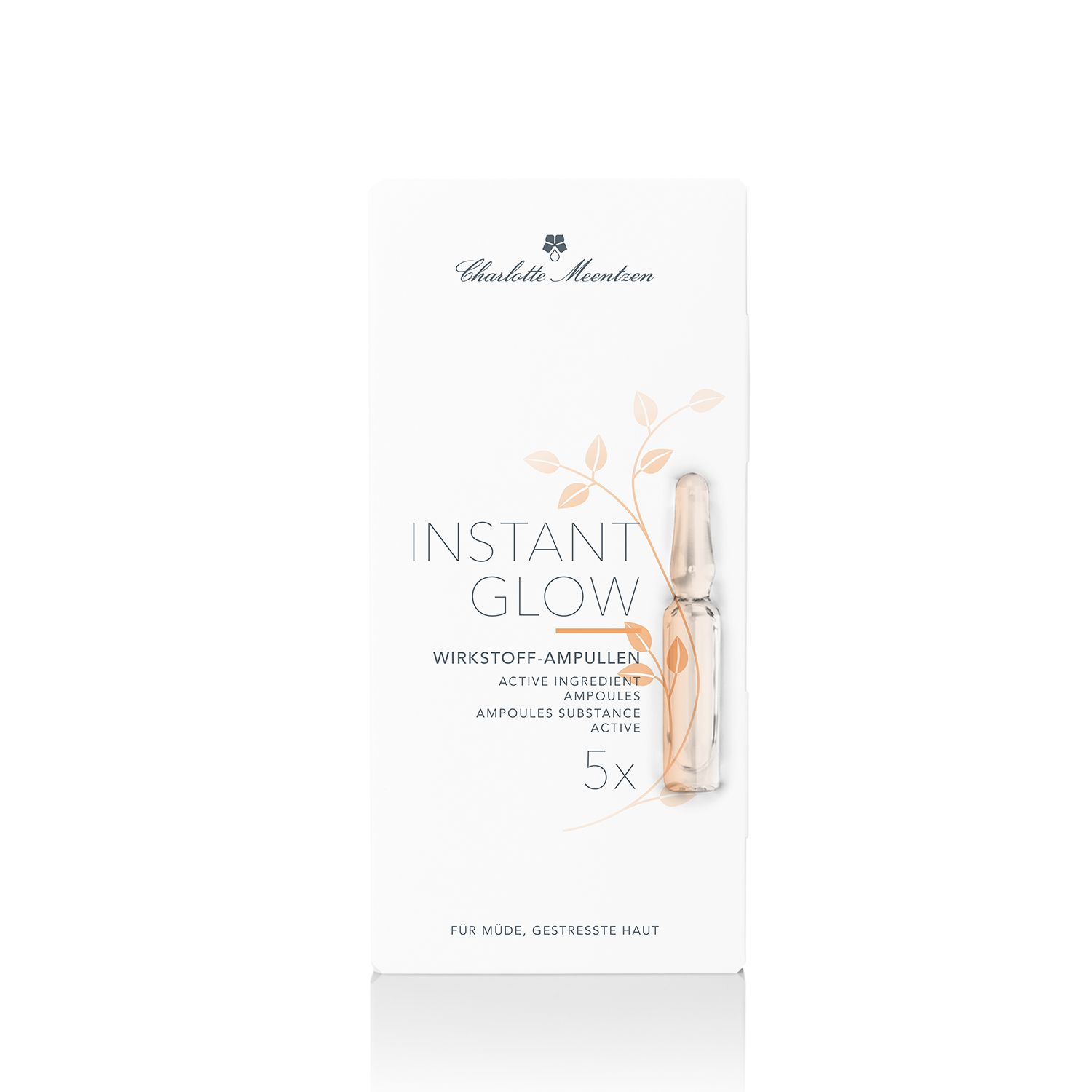 Charlotte Meentzen Instant Glow (5x 2) Wirkstoff-Ampullen