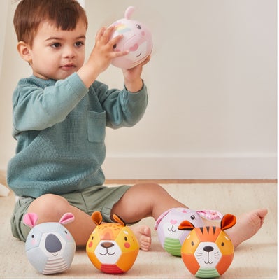 Barbo Toys Kanin Myk Ball med Ører