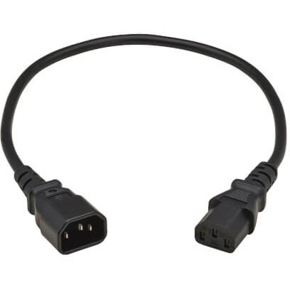 Eaton P004-EU câble électrique IEC C13 IEC C14 noir
