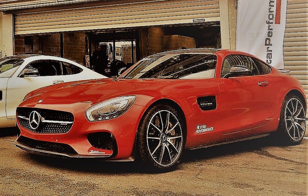 Im AMG GT-S Renntaxi durch die grüne Hölle