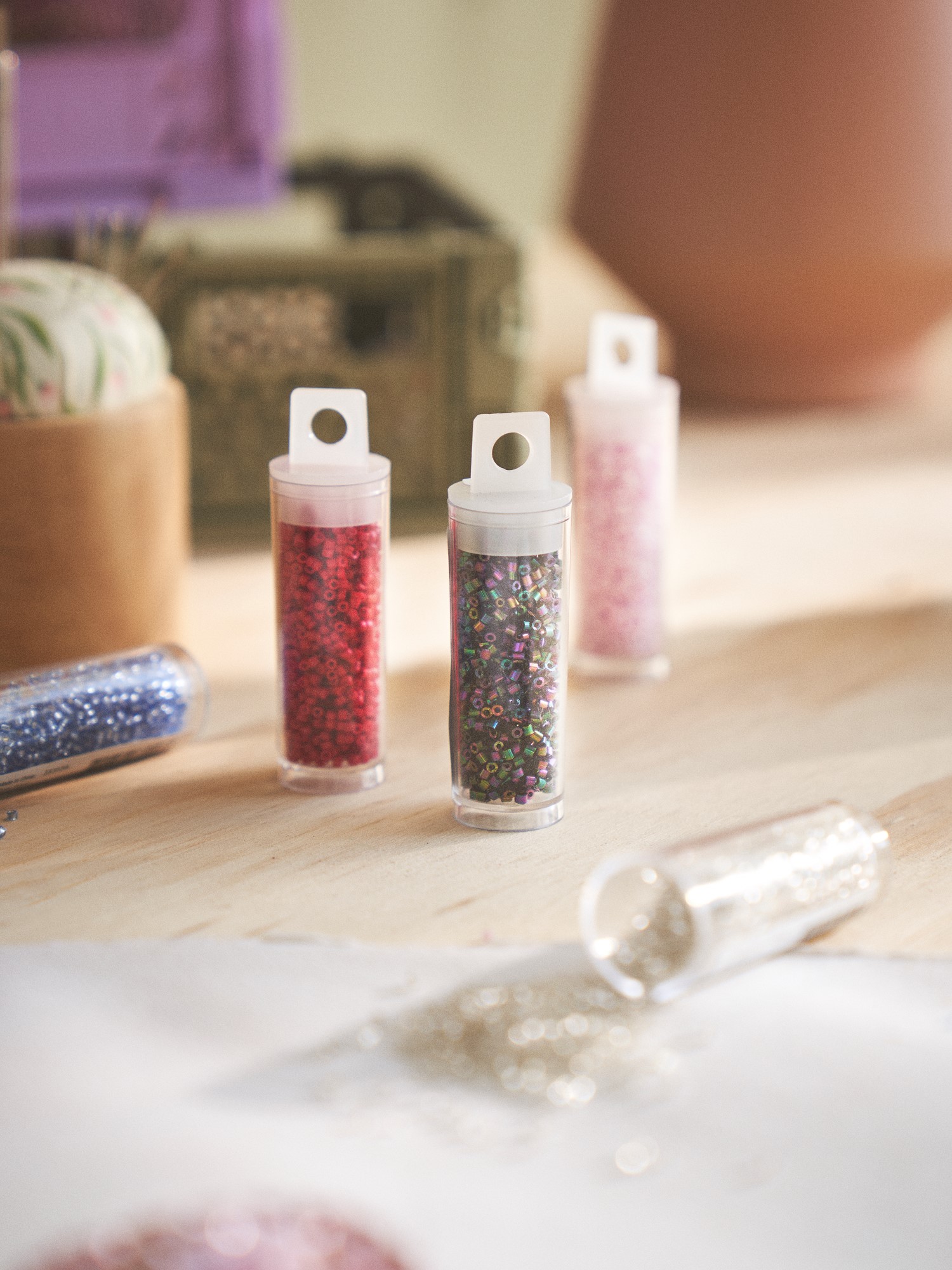 Perler | Glas. 1,6 mm. 10 g. | Plum
