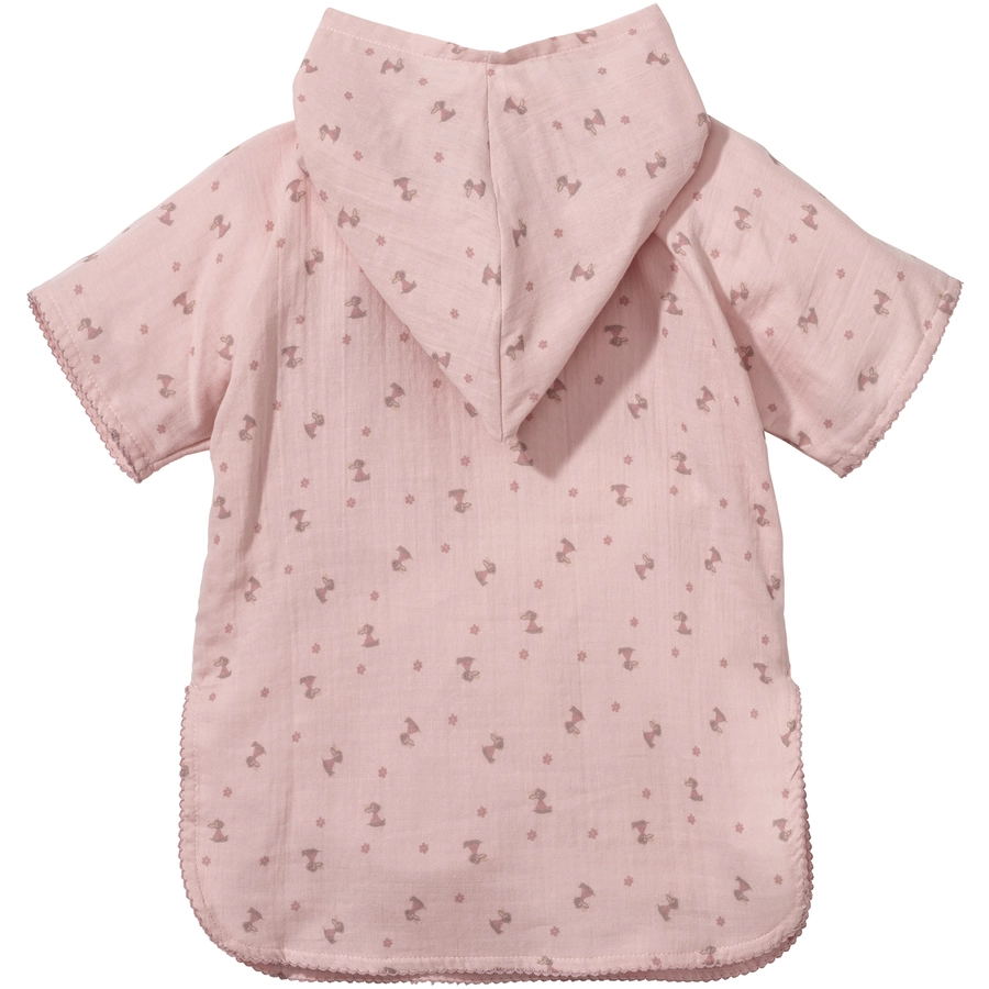 Sterntaler Badeponcho Emmi Girl Musselin zartrosa